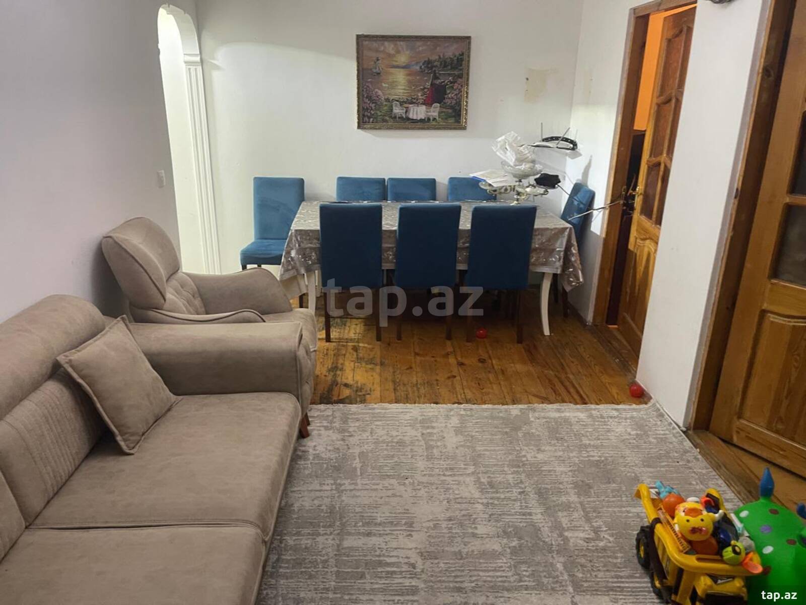 3-otaqlı mənzil, Aşıq Molla Cümə küç., 60 m²