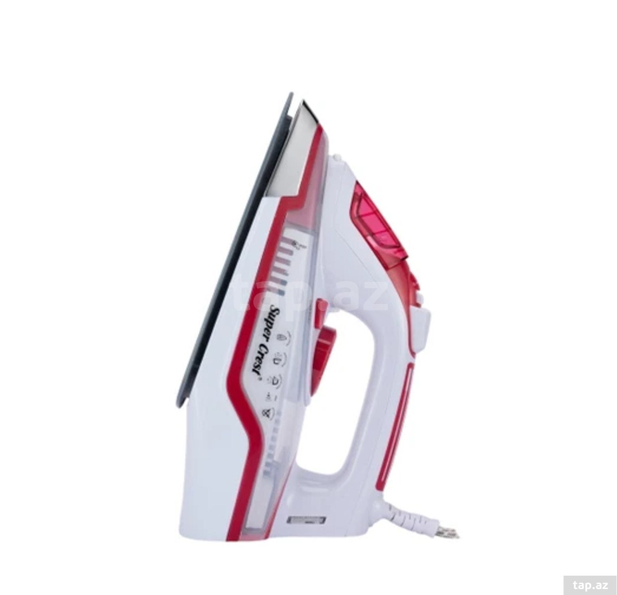 Buxarlı ütü Super Crest SCT-1008 — 2800 W, keramika altlıq — 1