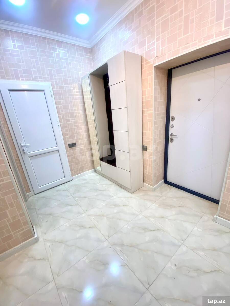 2-otaqlı yeni tikili kirayə verilir, Nərimanov m., 55 m²