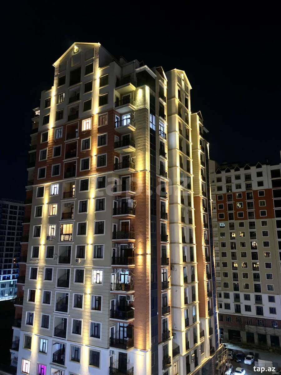 2-otaqlı yeni tikili kirayə verilir, Nərimanov m., 55 m²