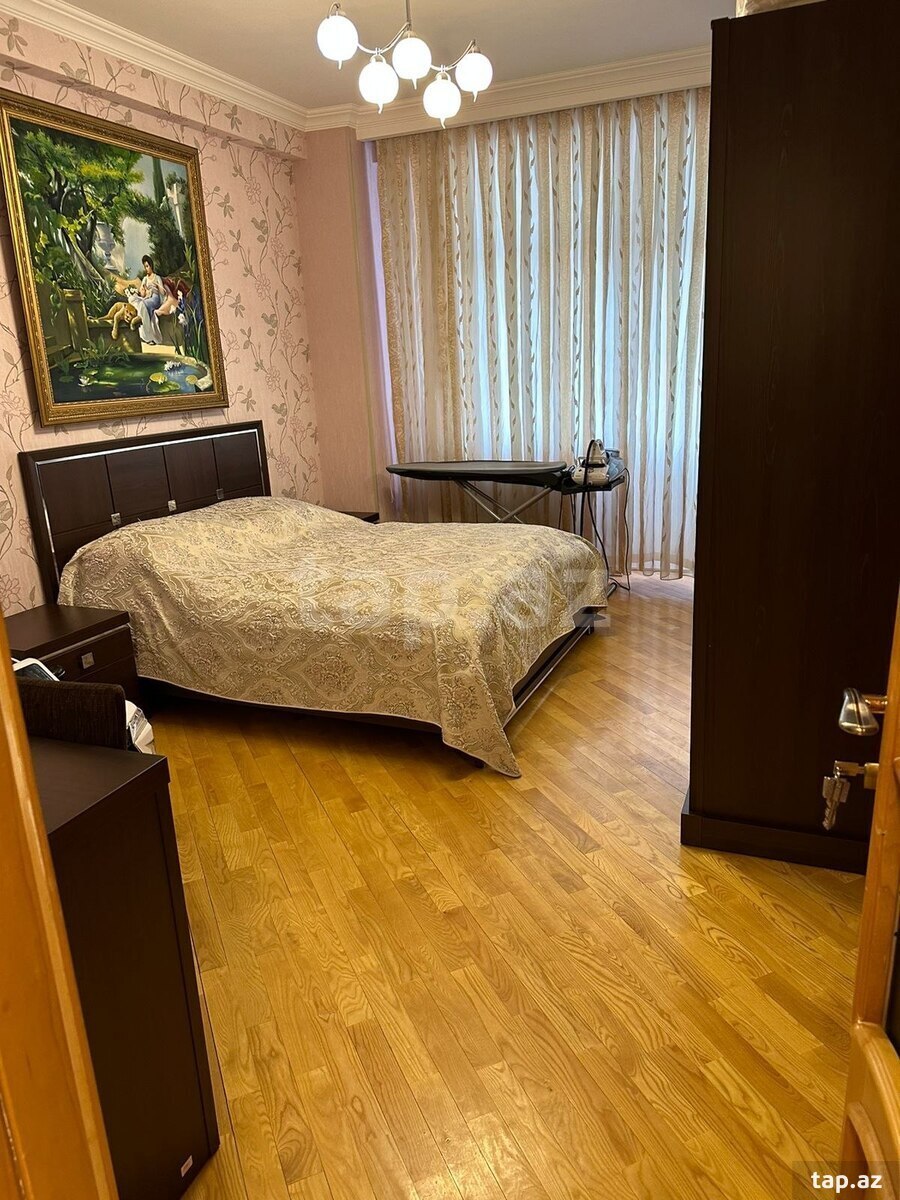 3-otaqlı yeni tikili kirayə verilir, N. Nərimanov m., 140 m²