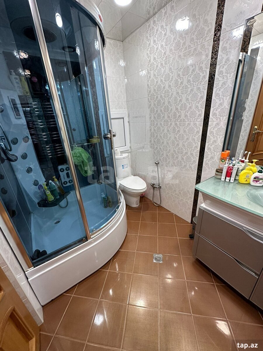 3-otaqlı yeni tikili kirayə verilir, N. Nərimanov m., 140 m²