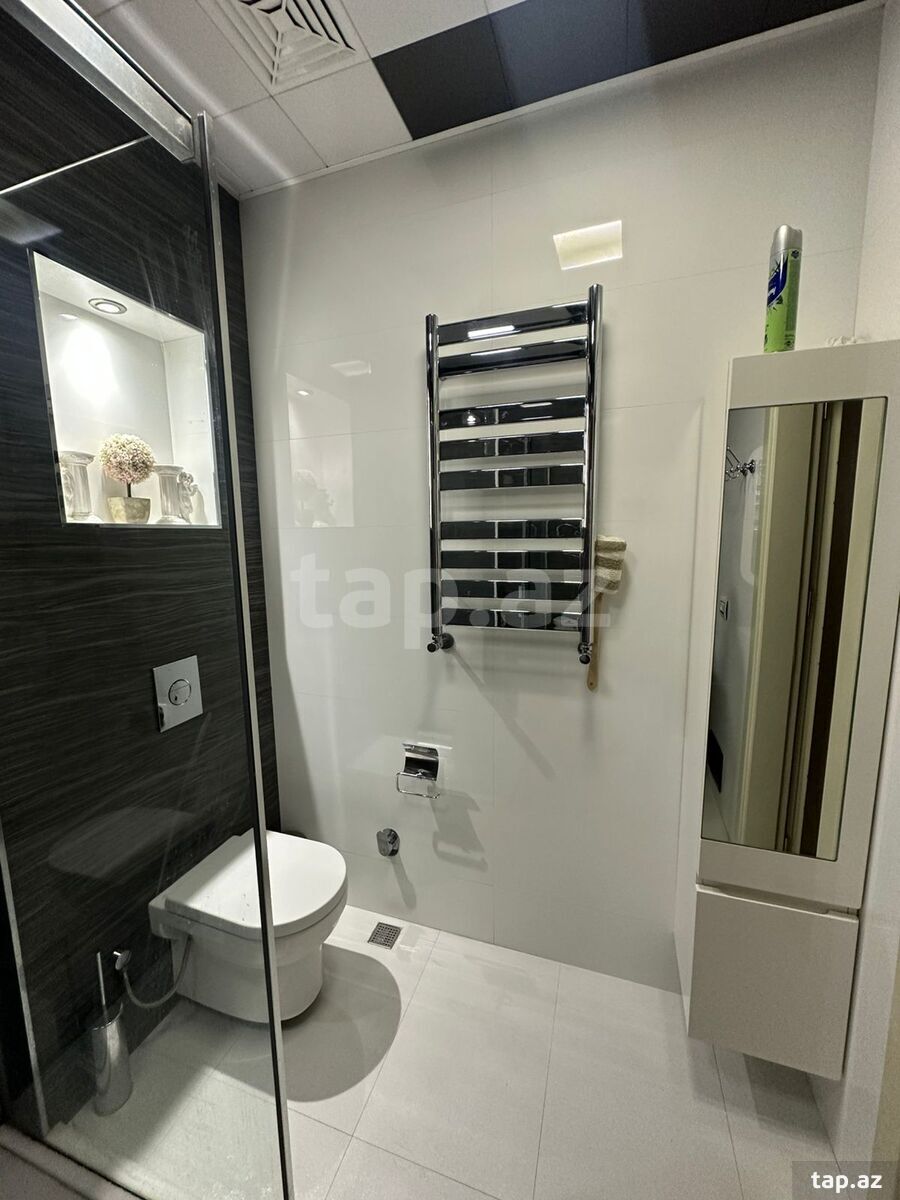 3-otaqlı yeni tikili kirayə verilir, Əbdülvahab Salamzadə küç., 130 m²