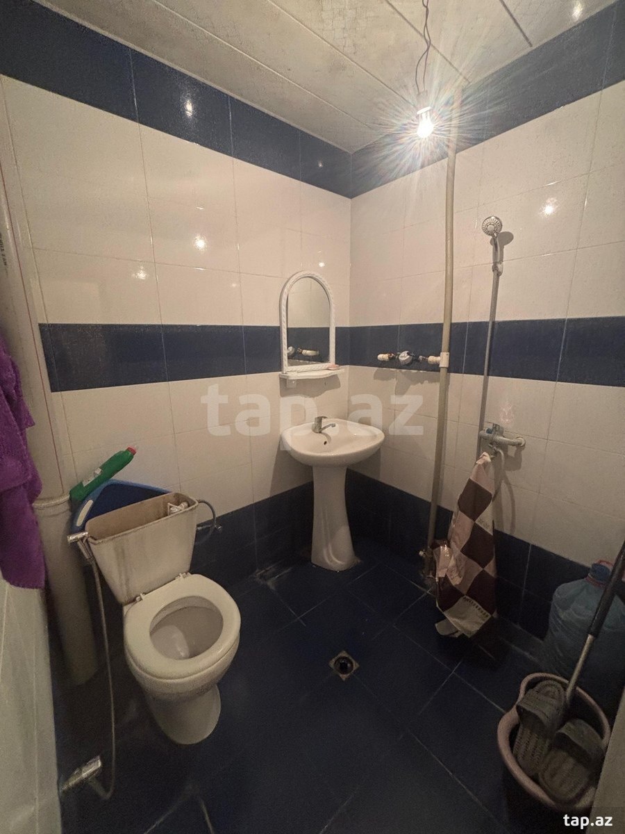 1-otaqlı mənzil kirayə verilir, Avtovağzal m., 38 m²