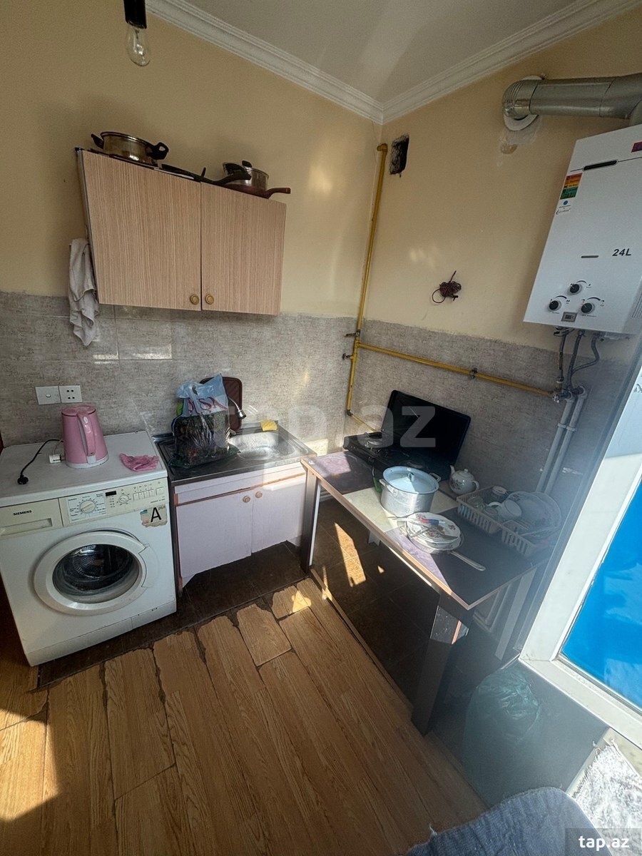 1-otaqlı mənzil kirayə verilir, Avtovağzal m., 38 m²