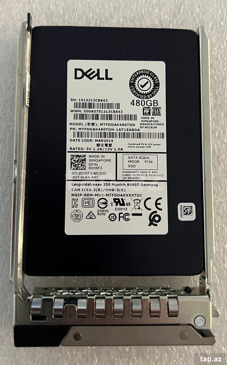 Dell MICRON 480GB 2.5"