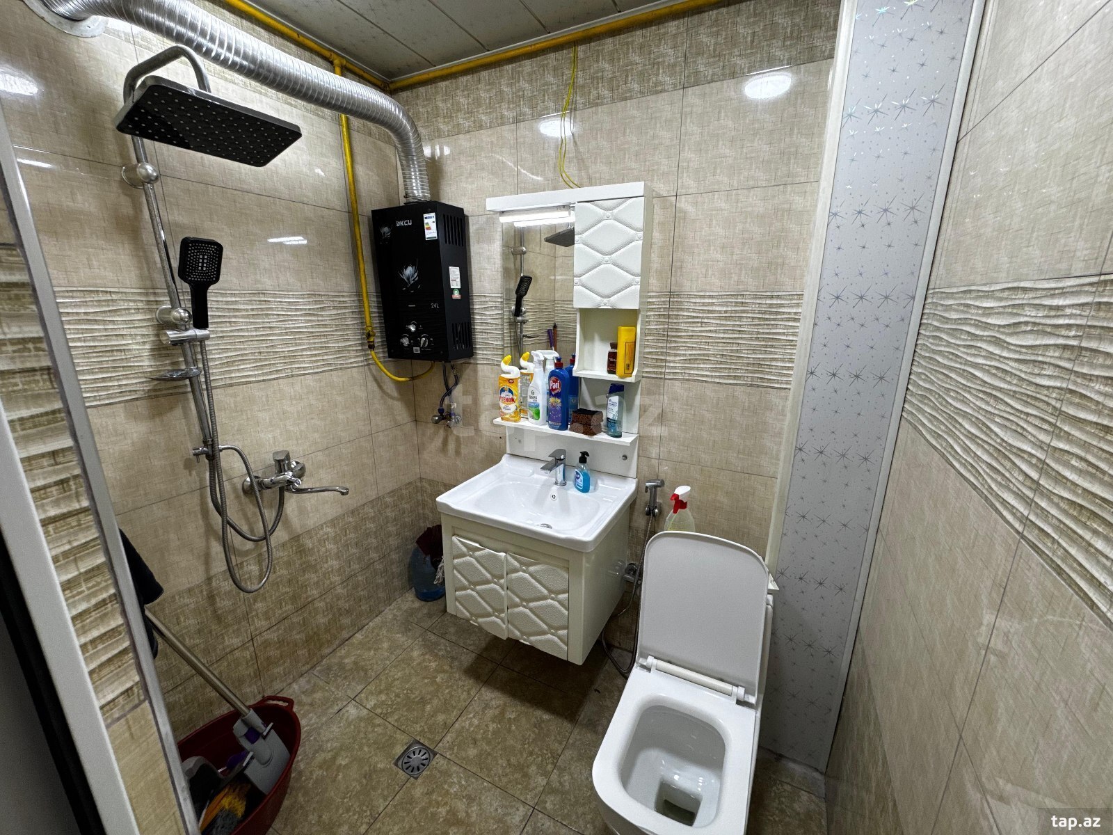 1-otaqlı mənzil kirayə verilir, Sumqayıt ş., 33 m²