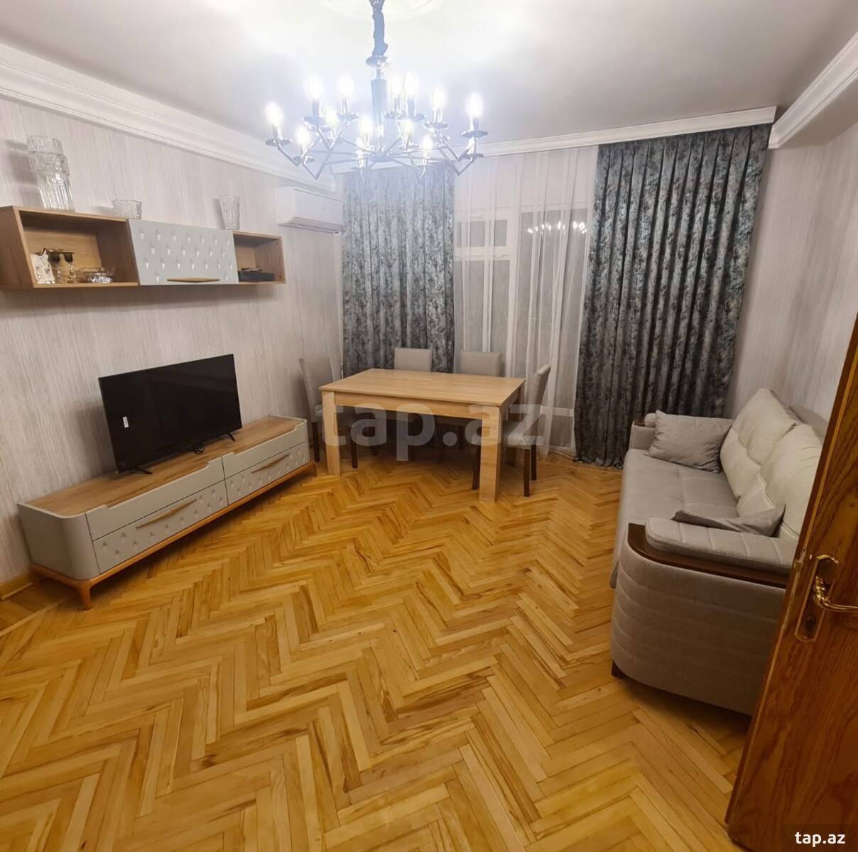 3-otaqlı mənzil kirayə verilir, Qurban Xəlilov küç., 80 m²