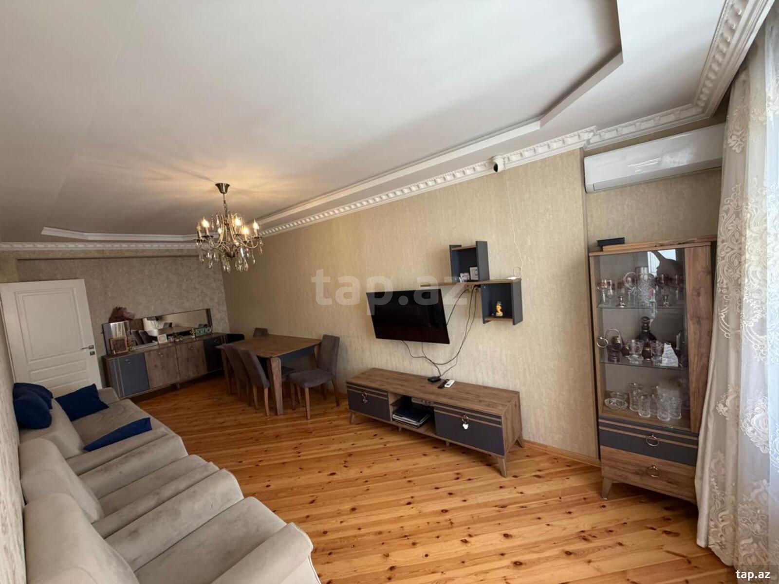 3-otaqlı yeni tikili, Yasamal r., 86.6 m²