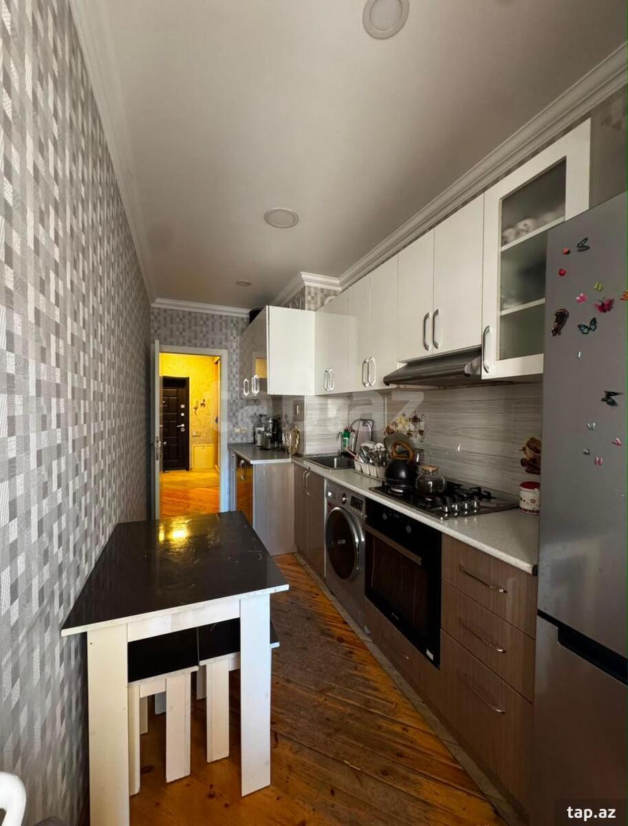 3-otaqlı yeni tikili, Yasamal r., 86.6 m²