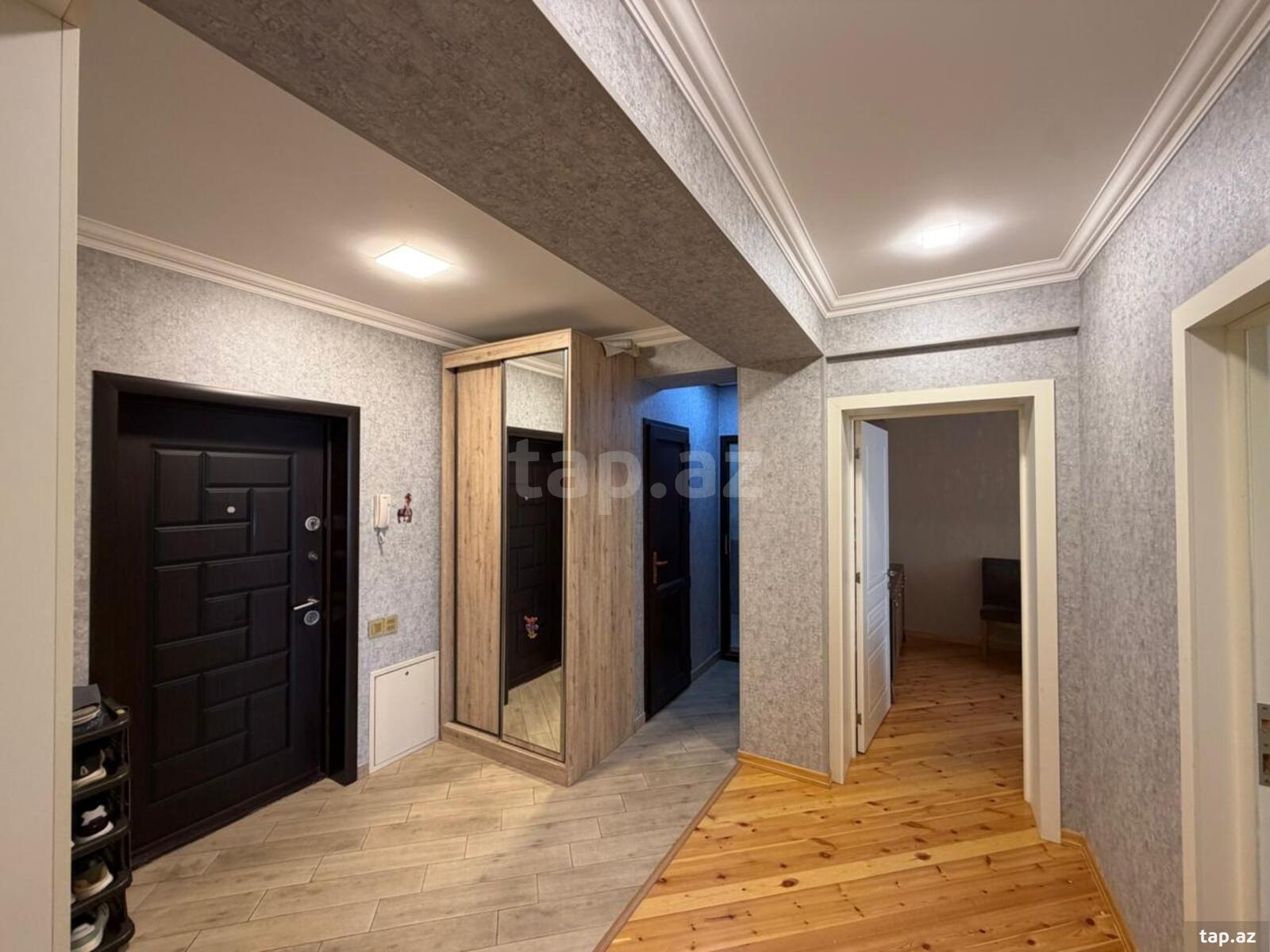3-otaqlı yeni tikili, Yasamal r., 86.6 m²