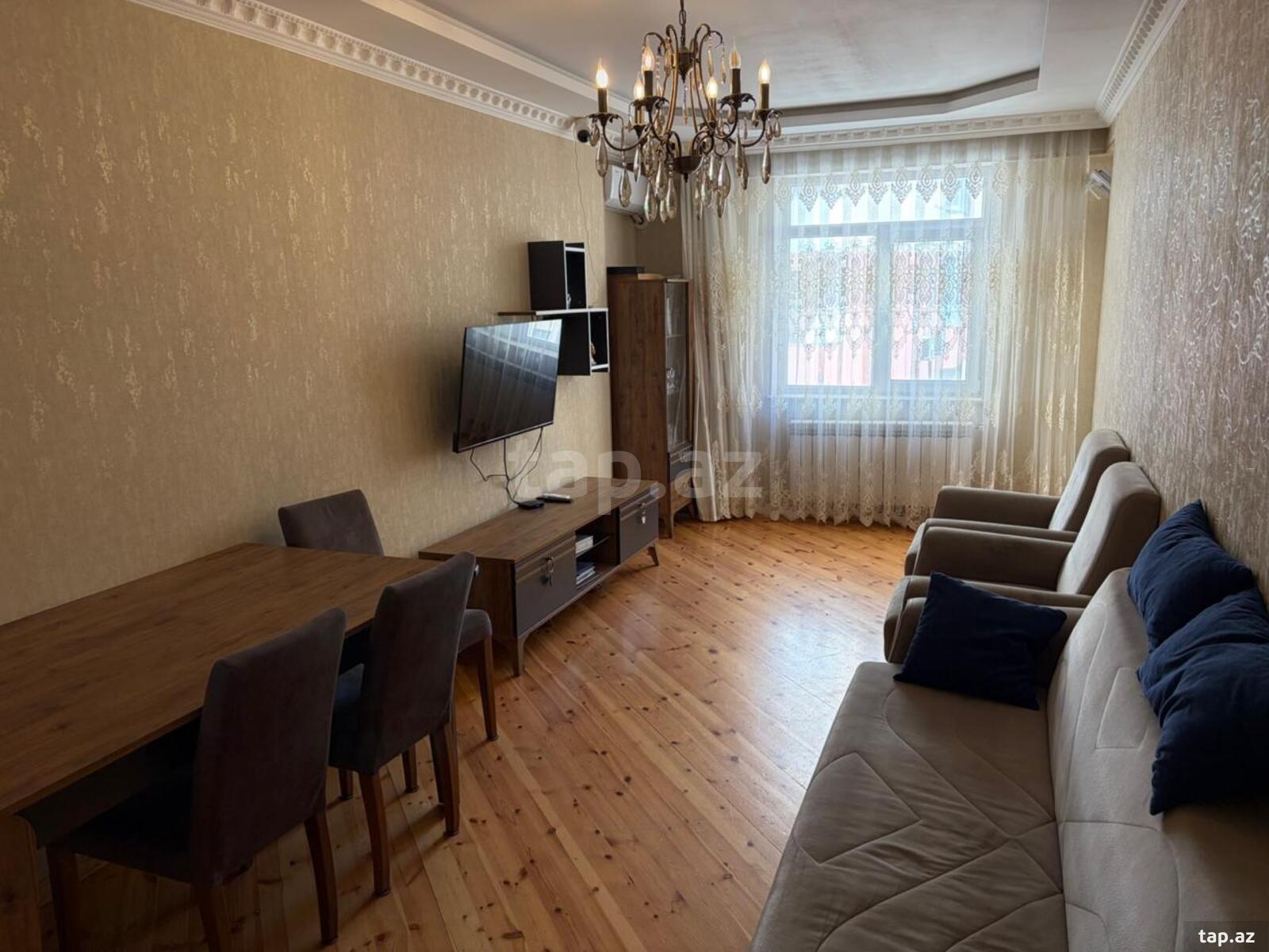 3-otaqlı yeni tikili, Yasamal r., 86.6 m²