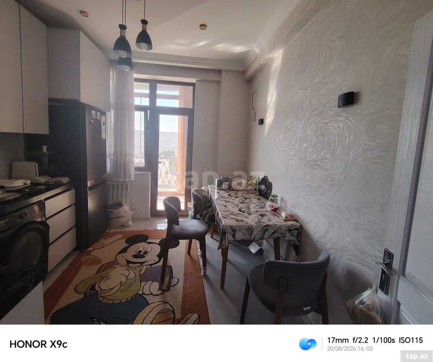 3-otaqlı yeni tikili, Yeni Yasamal qəs., 118 m²