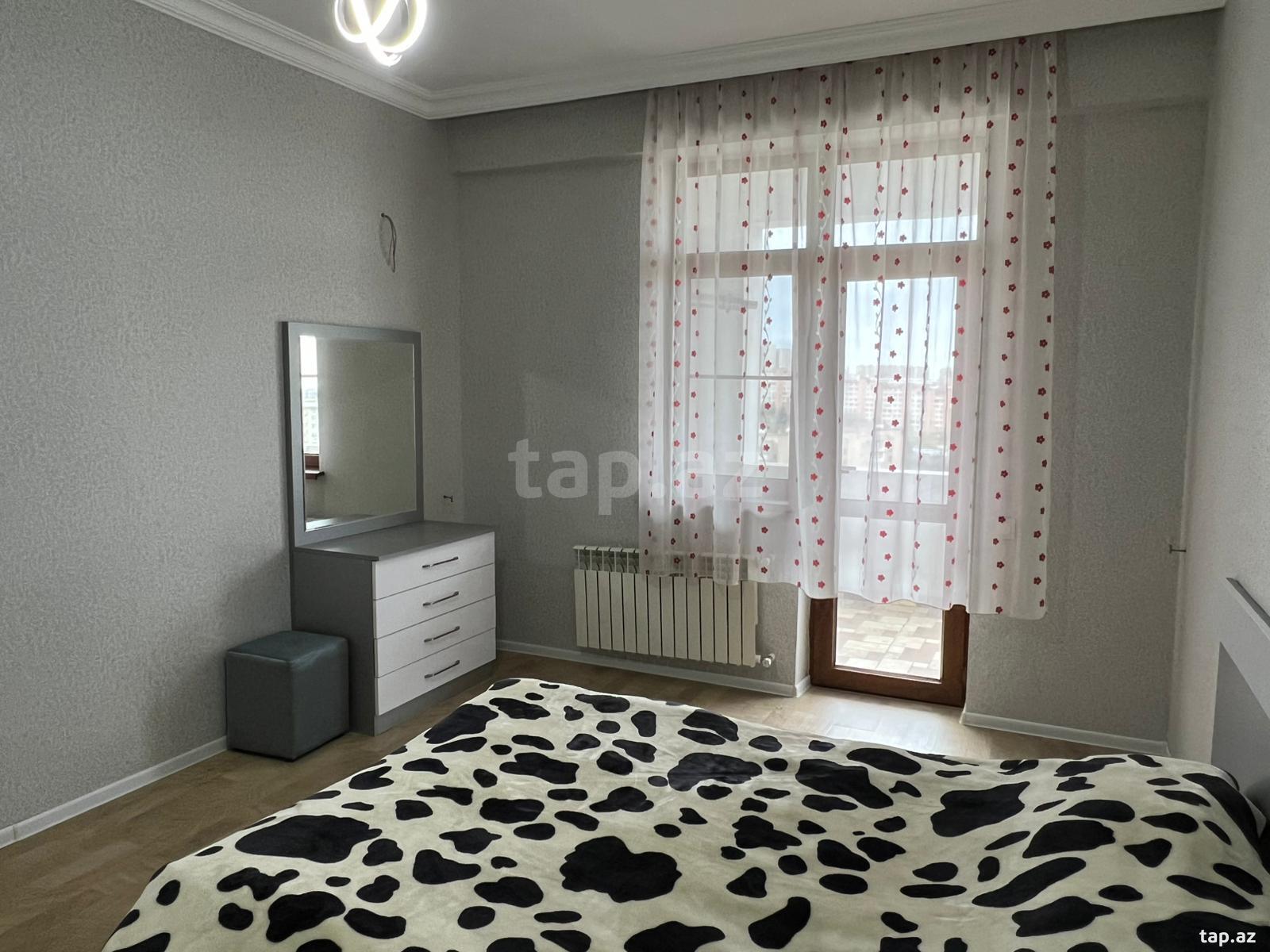 2-otaqlı yeni tikili kirayə verilir, Nəsrəddin Tusi küç., 95 m²