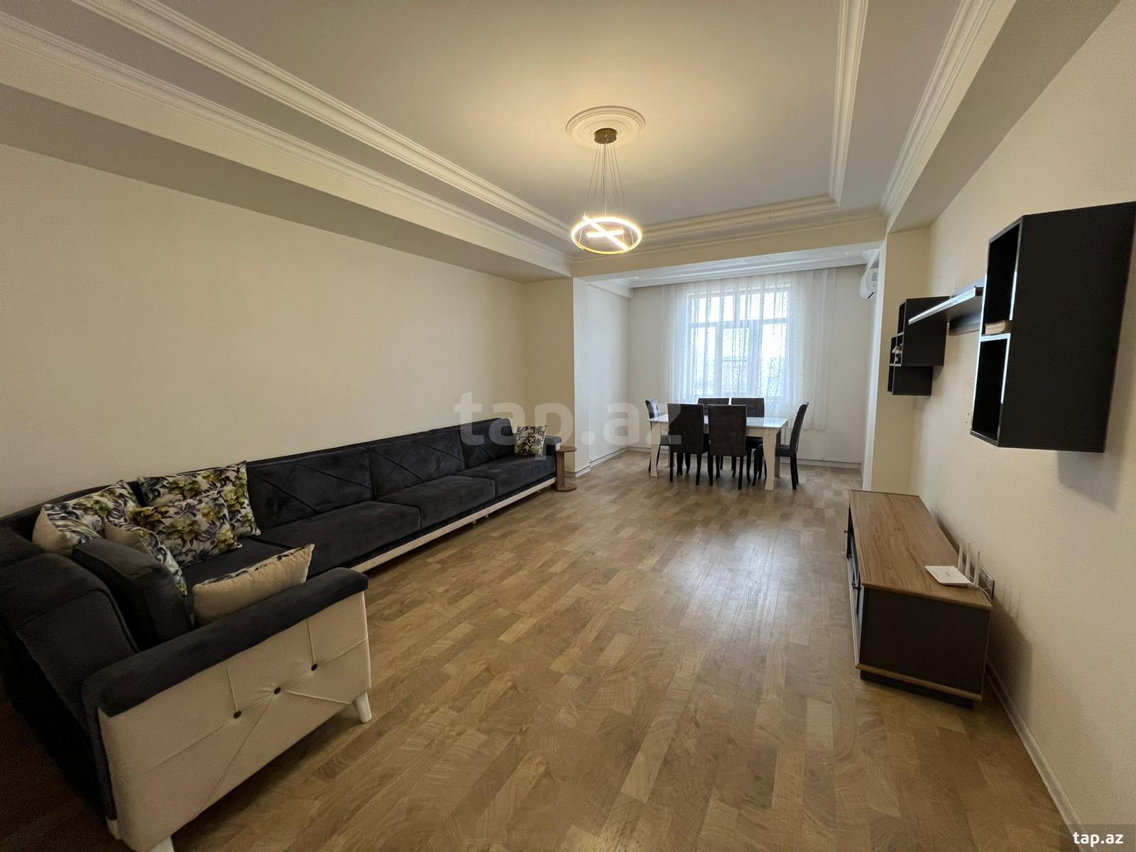 2-otaqlı yeni tikili kirayə verilir, Nəsrəddin Tusi küç., 95 m²