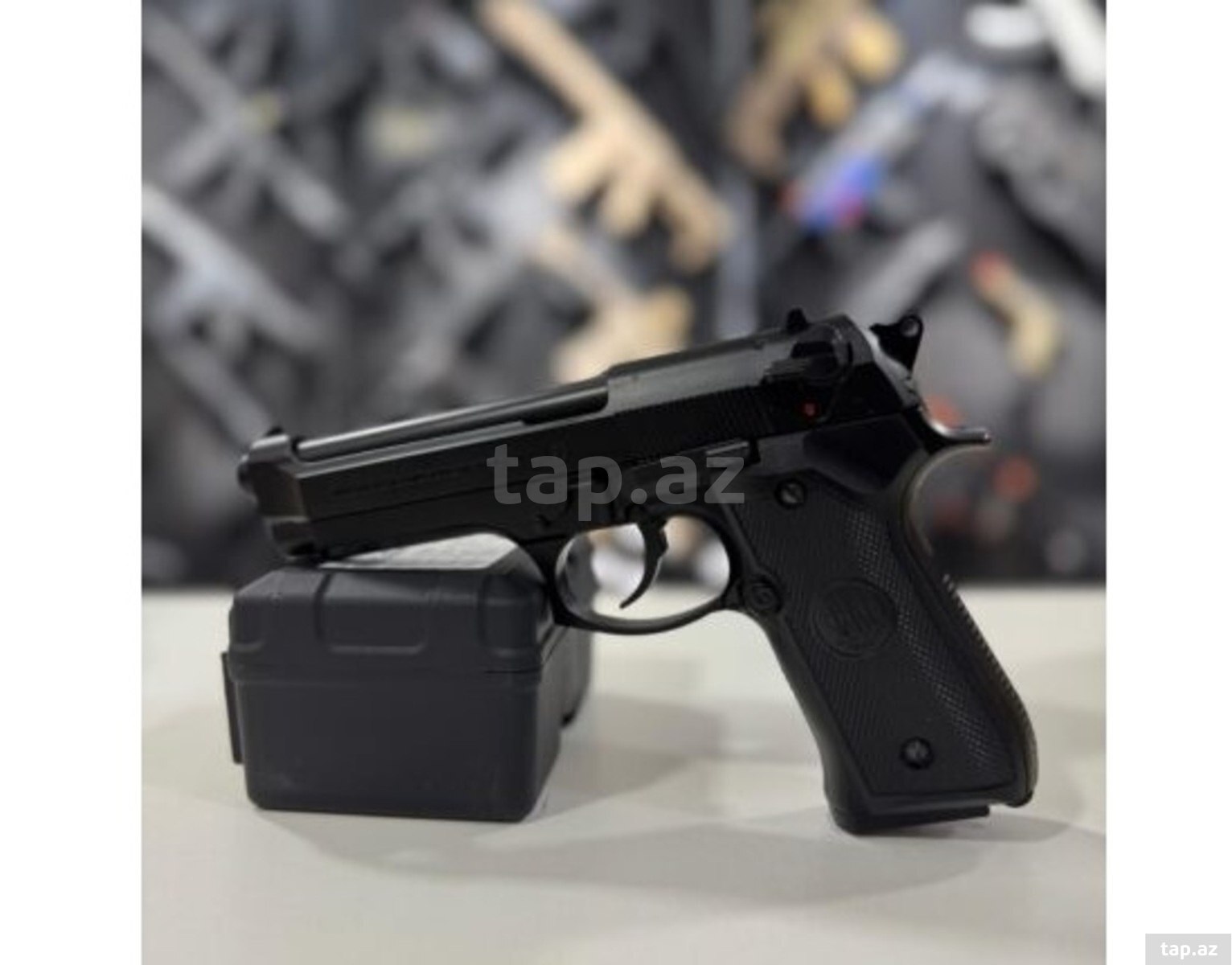 Airsoft DESERT Eagle Qara RƏNG Keramika GÜLLƏ Avtomatik