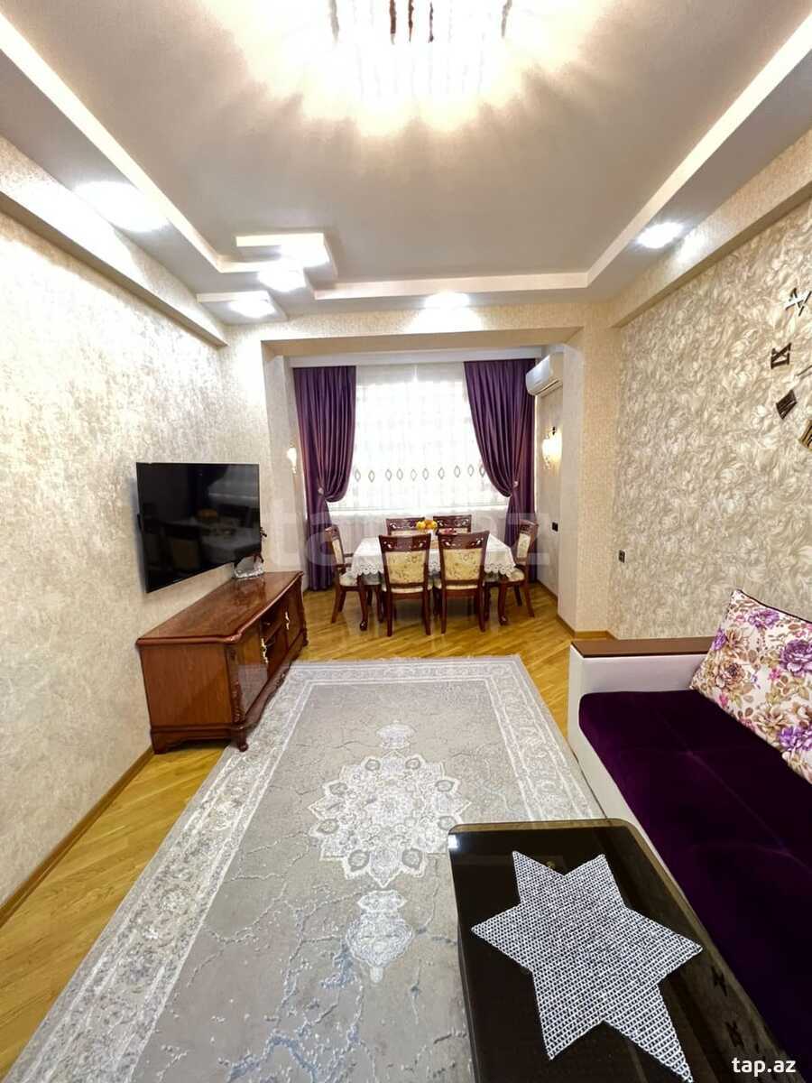 2-otaqlı mənzil, Nəsimi m., 70 m²
