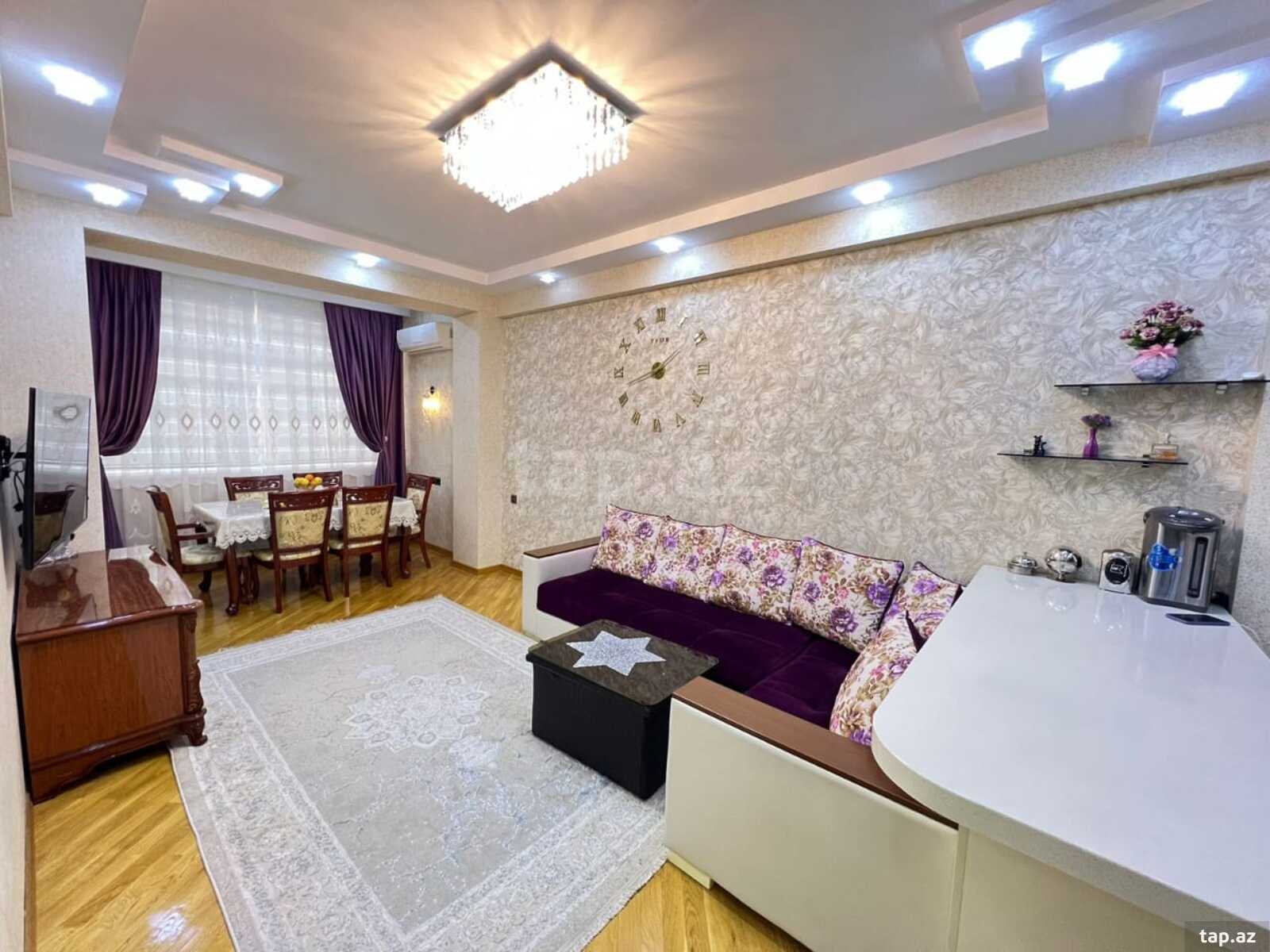2-otaqlı mənzil, Nəsimi m., 70 m²