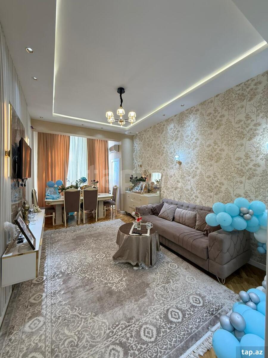 2-otaqlı yeni tikili, Nəsrəddin Tusi küç., 58 m²