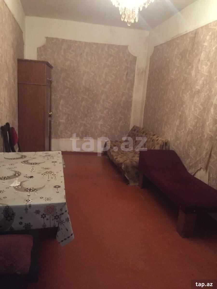2-otaqlı mənzil kirayə verilir, E.Akademiyası m., 50 m²