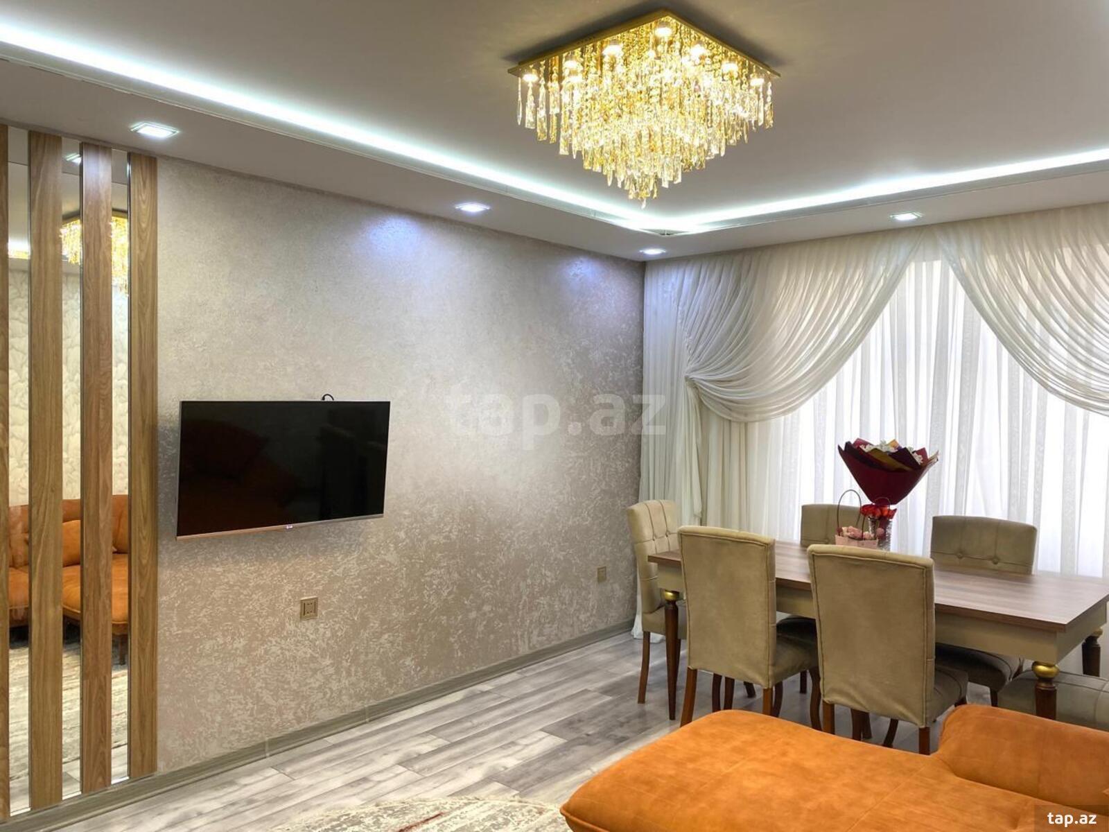3-otaqlı mənzil, K.Balakişiyev küç., 70 m²