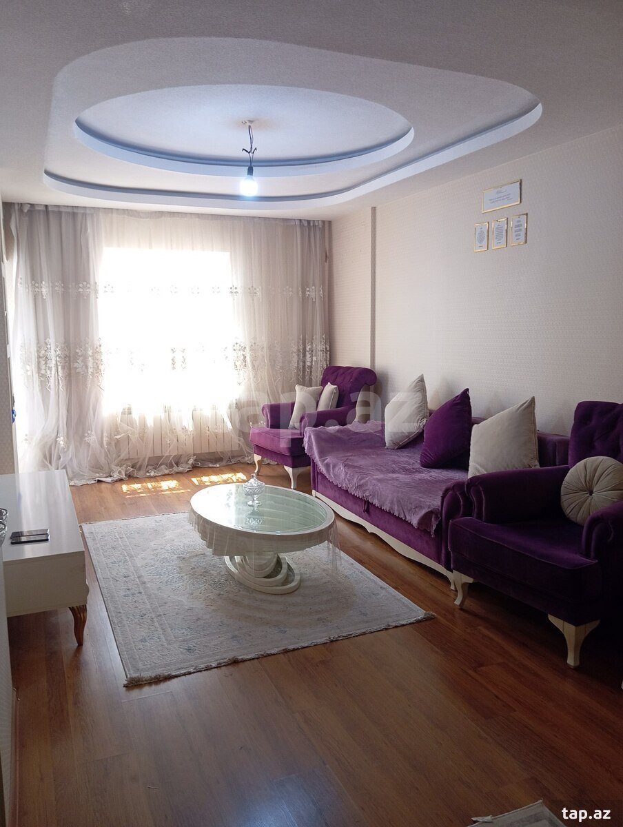 4-otaqlı yeni tikili kirayə verilir, Masazır qəs., 95 m²
