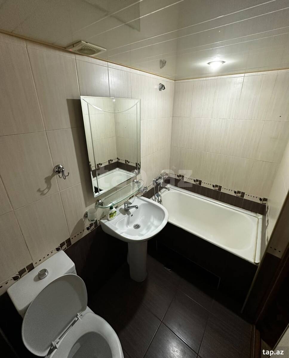 3-otaqlı yeni tikili, Nəsimi r., 80 m²