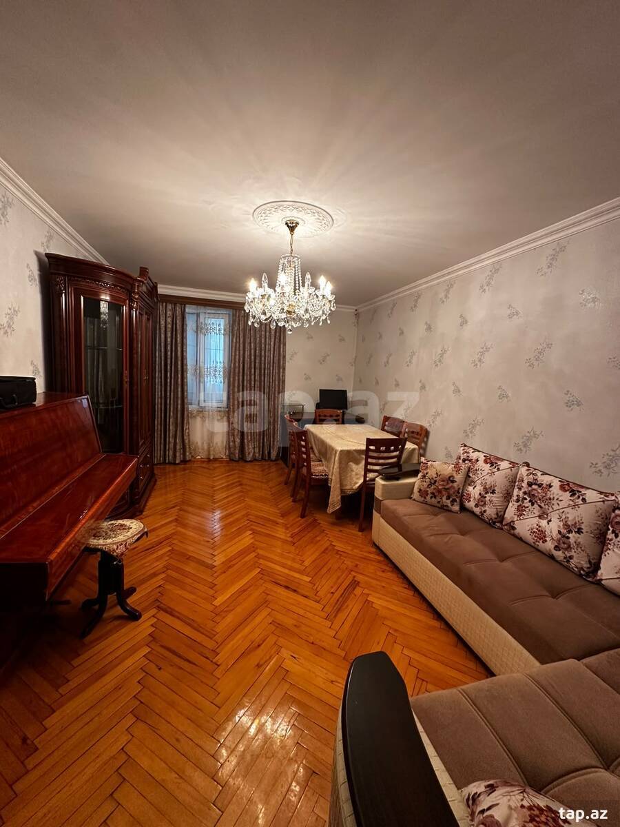 3-otaqlı yeni tikili, Nəsimi r., 80 m²