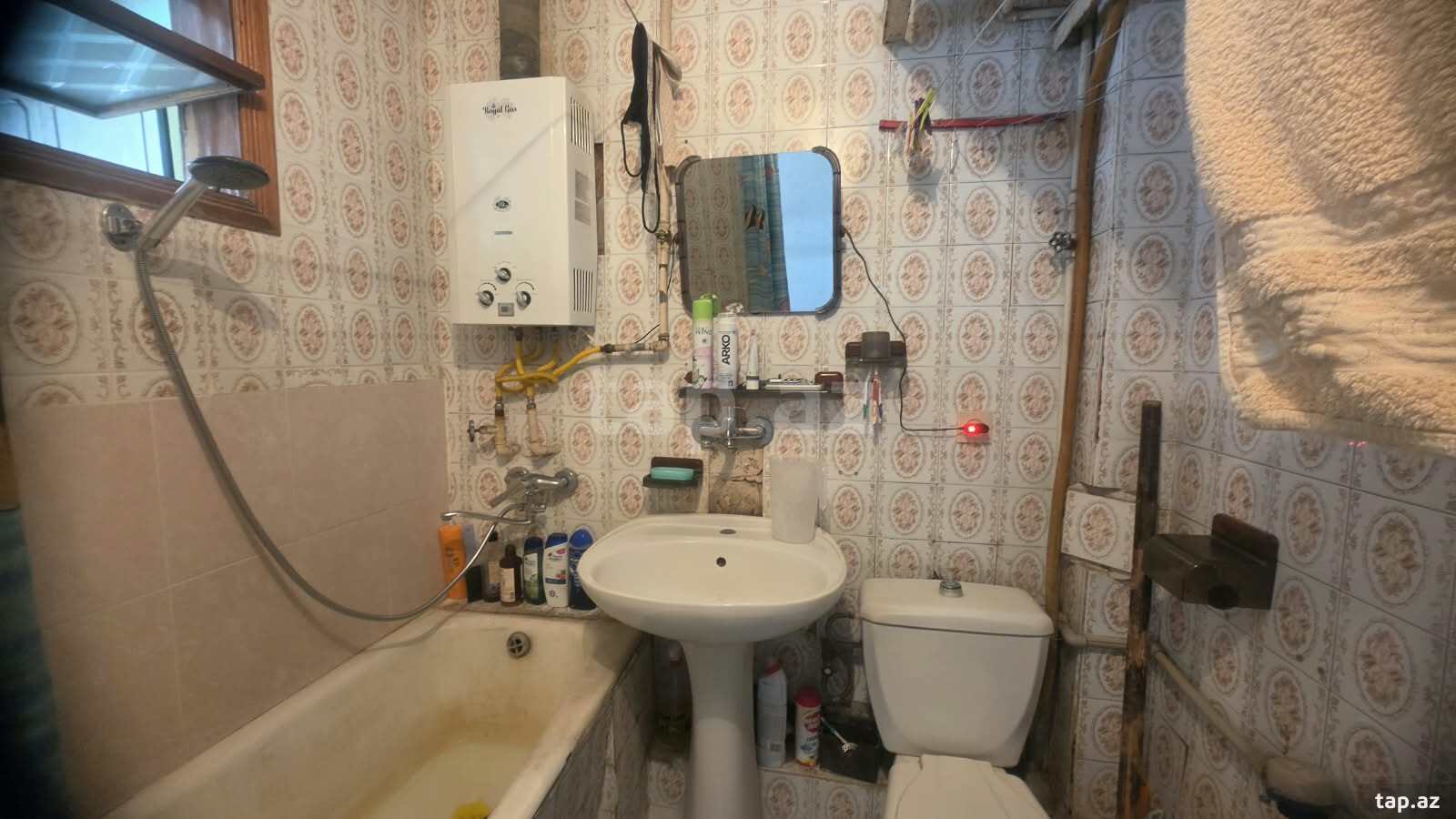 3-otaqlı mənzil, Yasamal r., 65 m²
