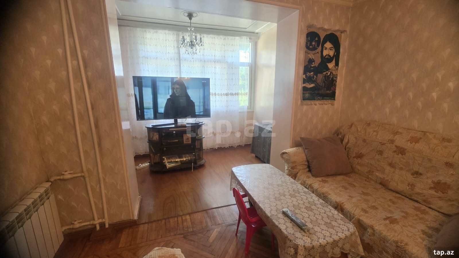 3-otaqlı mənzil, Yasamal r., 65 m²