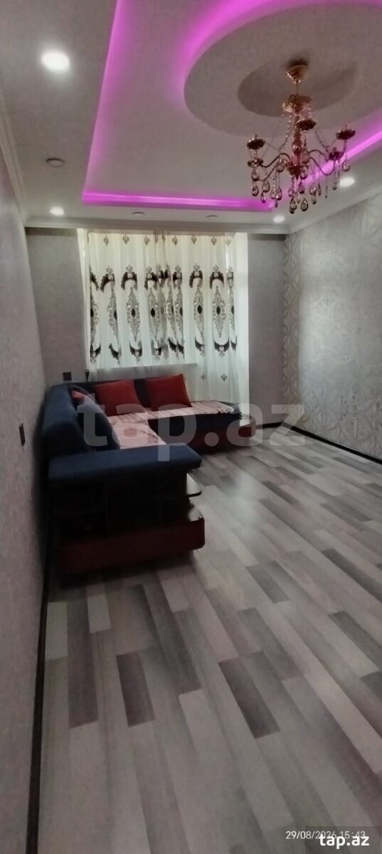 3-otaqlı mənzil kirayə verilir, Gəncə ş., 90 m²