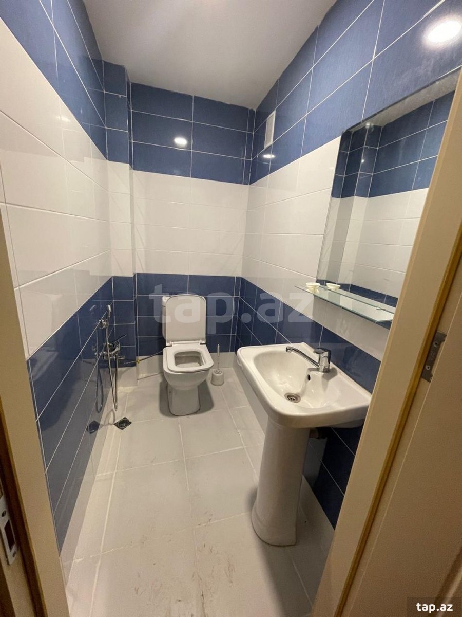 2-otaqlı yeni tikili kirayə verilir, Həzi Aslanov m., 80 m²