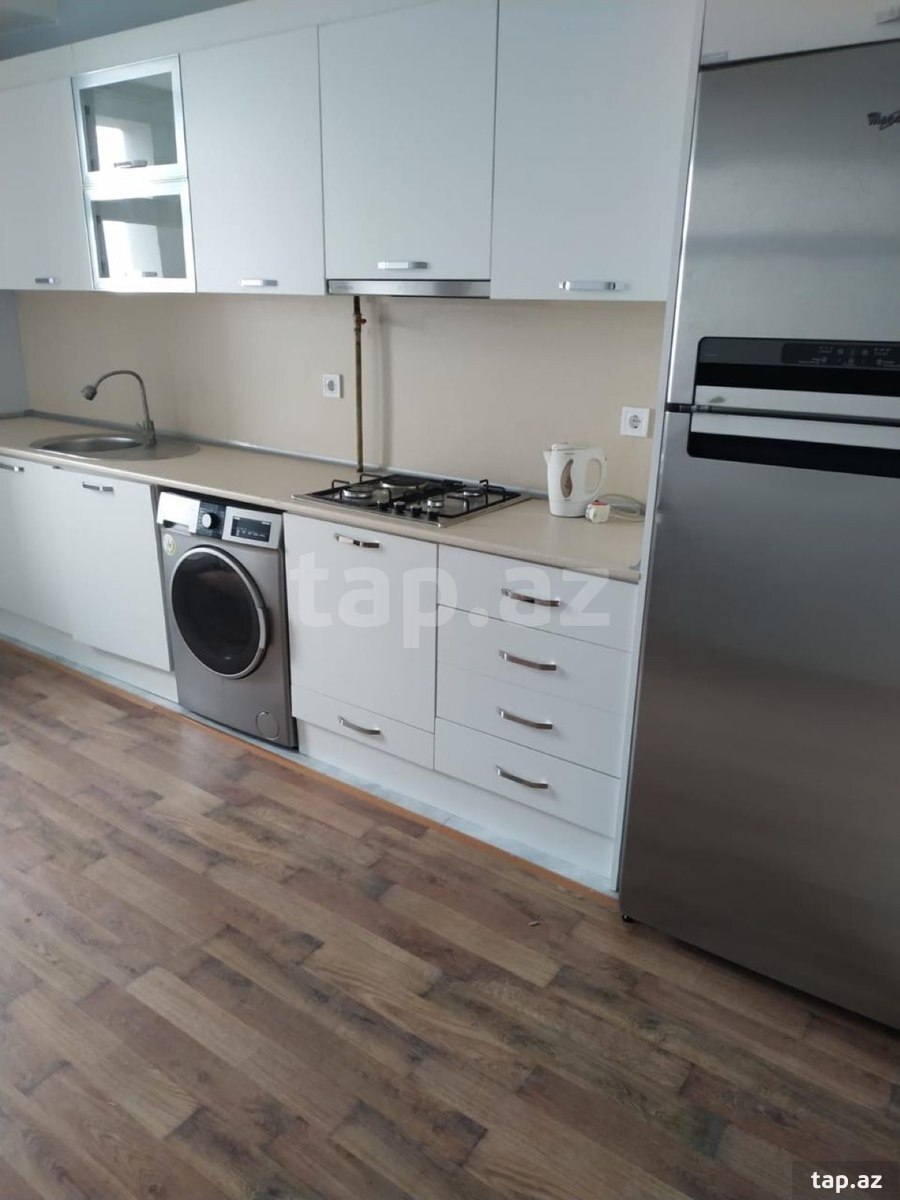 2-otaqlı yeni tikili kirayə verilir, Həzi Aslanov m., 80 m²
