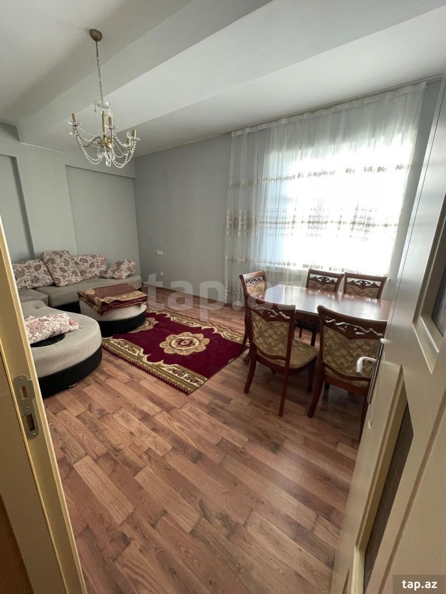 2-otaqlı yeni tikili kirayə verilir, Həzi Aslanov m., 80 m²