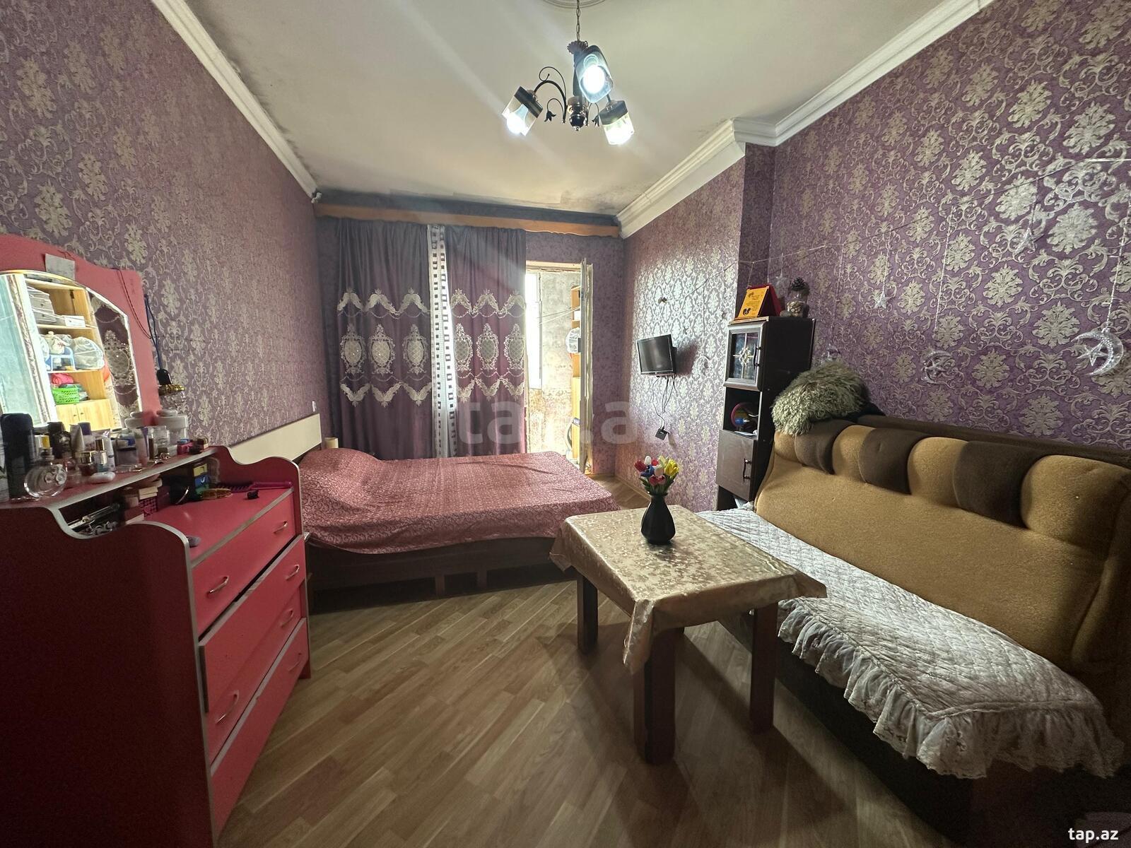 2-otaqlı mənzil, Həzi Aslanov m., 44 m²