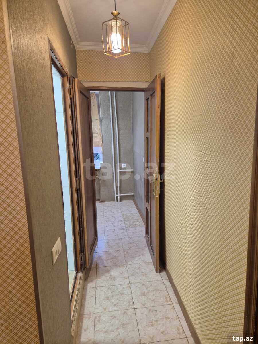 3-otaqlı mənzil kirayə verilir, Kazım Kazımzadə küç., 65 m²