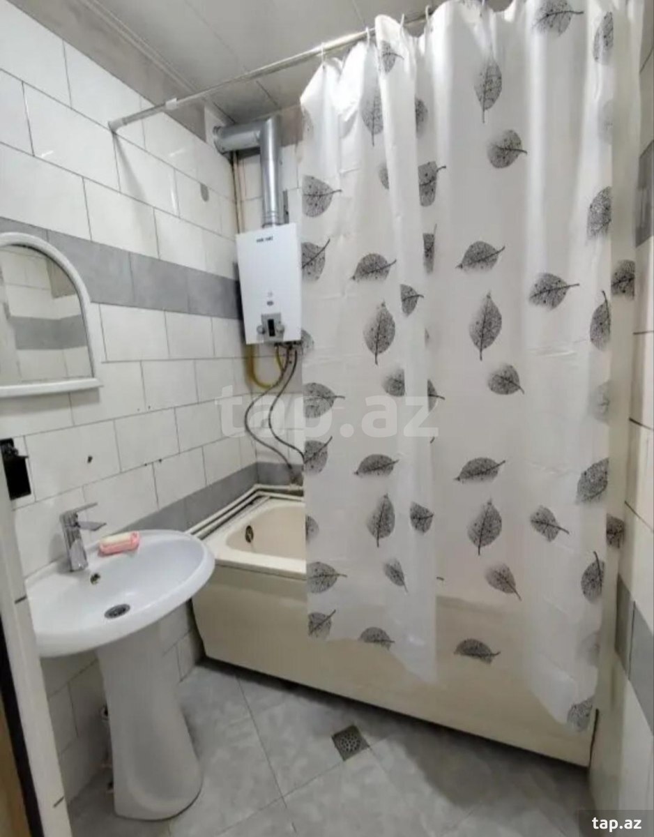 1-otaqlı mənzil kirayə verilir, Memar Əcəmi m., 40 m²