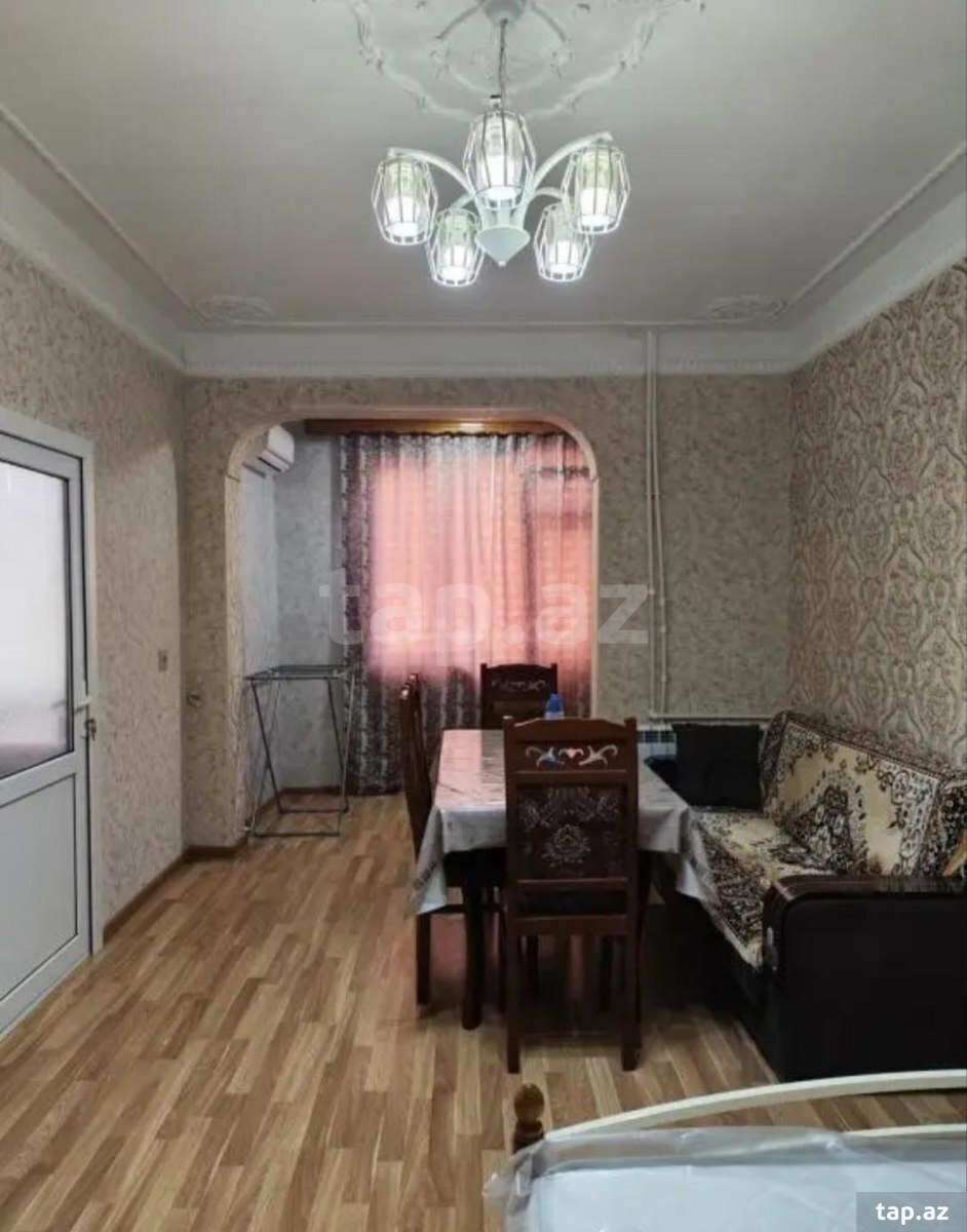 1-otaqlı mənzil kirayə verilir, Memar Əcəmi m., 40 m²