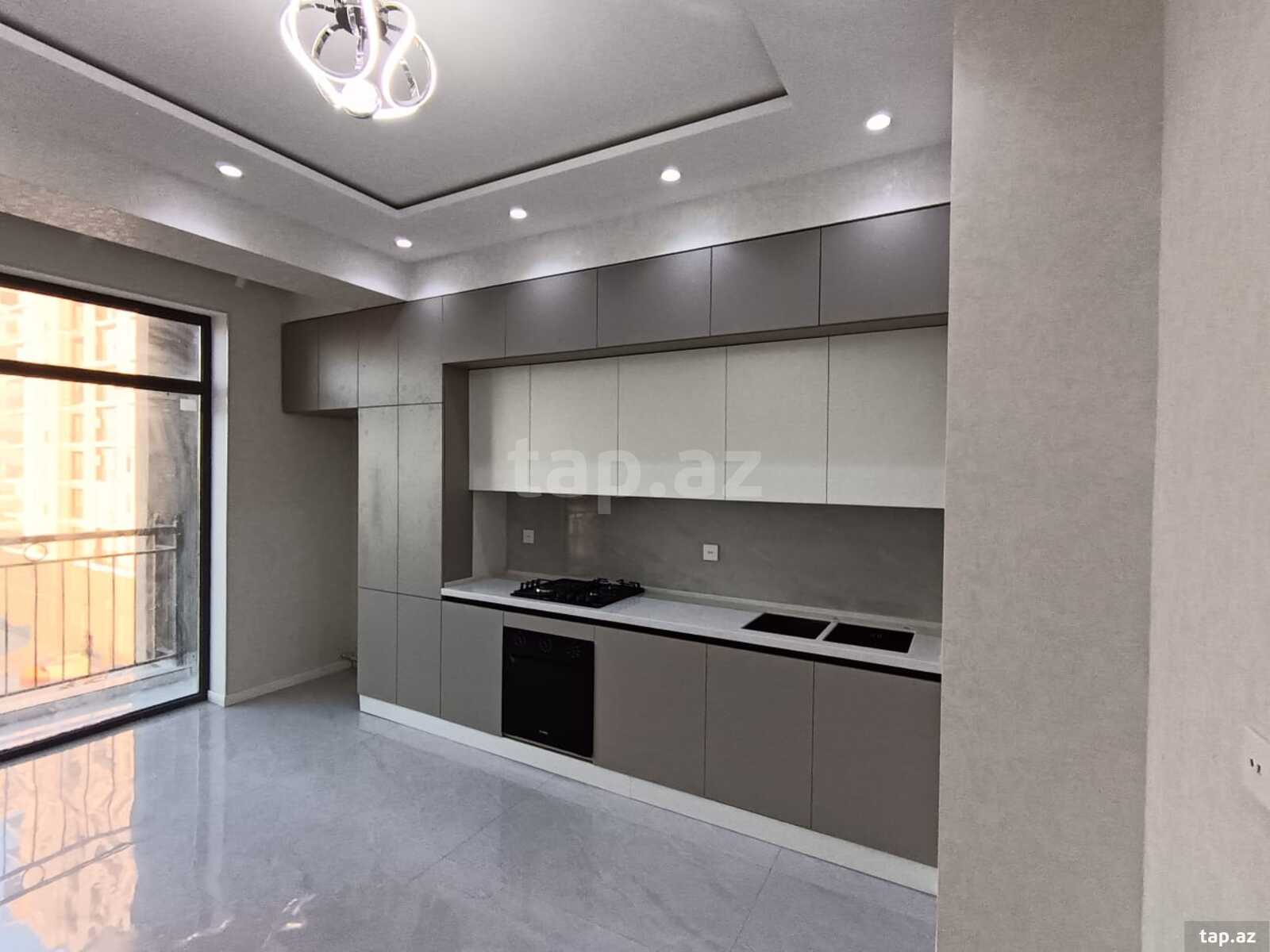 2-otaqlı yeni tikili, Nəriman Nərimanov m., 86.6 m²