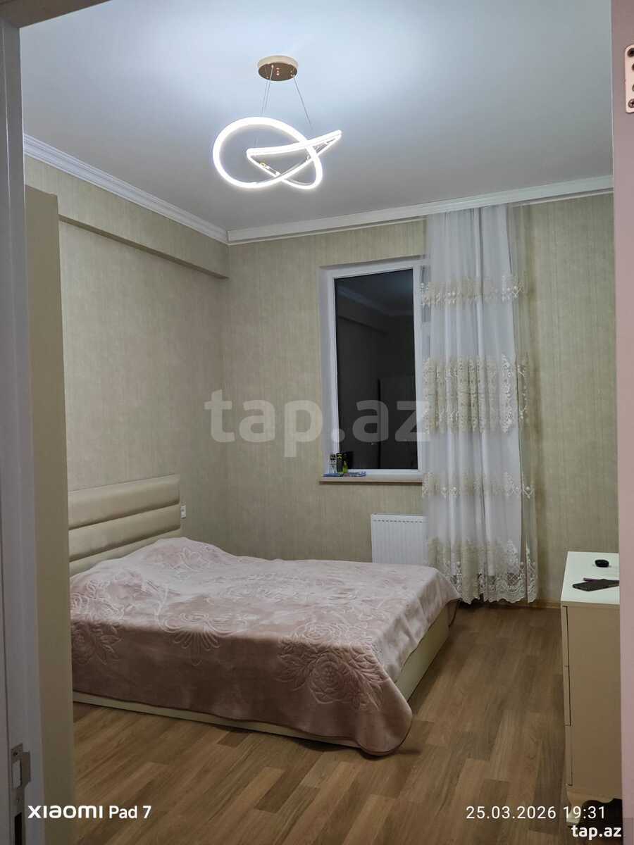 3-otaqlı yeni tikili kirayə verilir, Binəqədi r., 72.9 m²