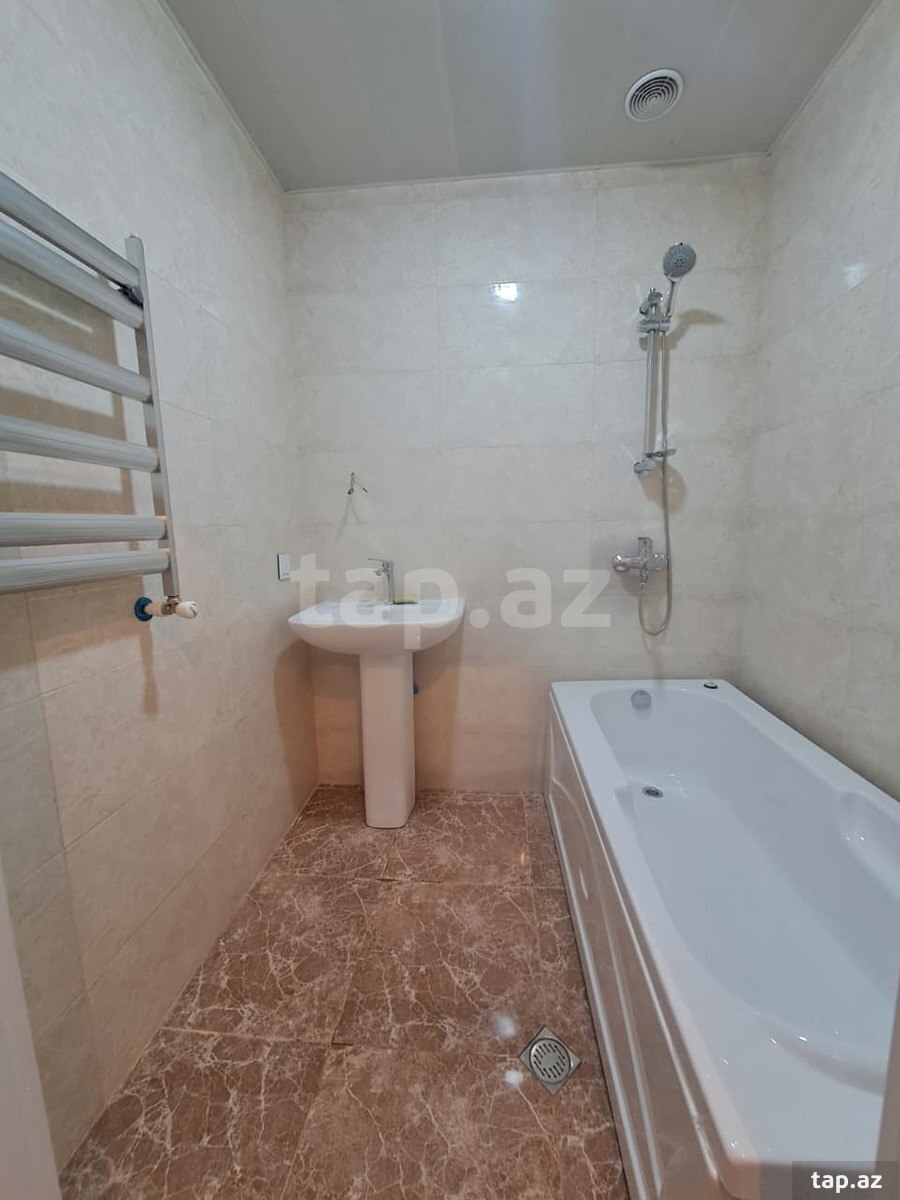 3-otaqlı yeni tikili kirayə verilir, Binəqədi r., 72.9 m²