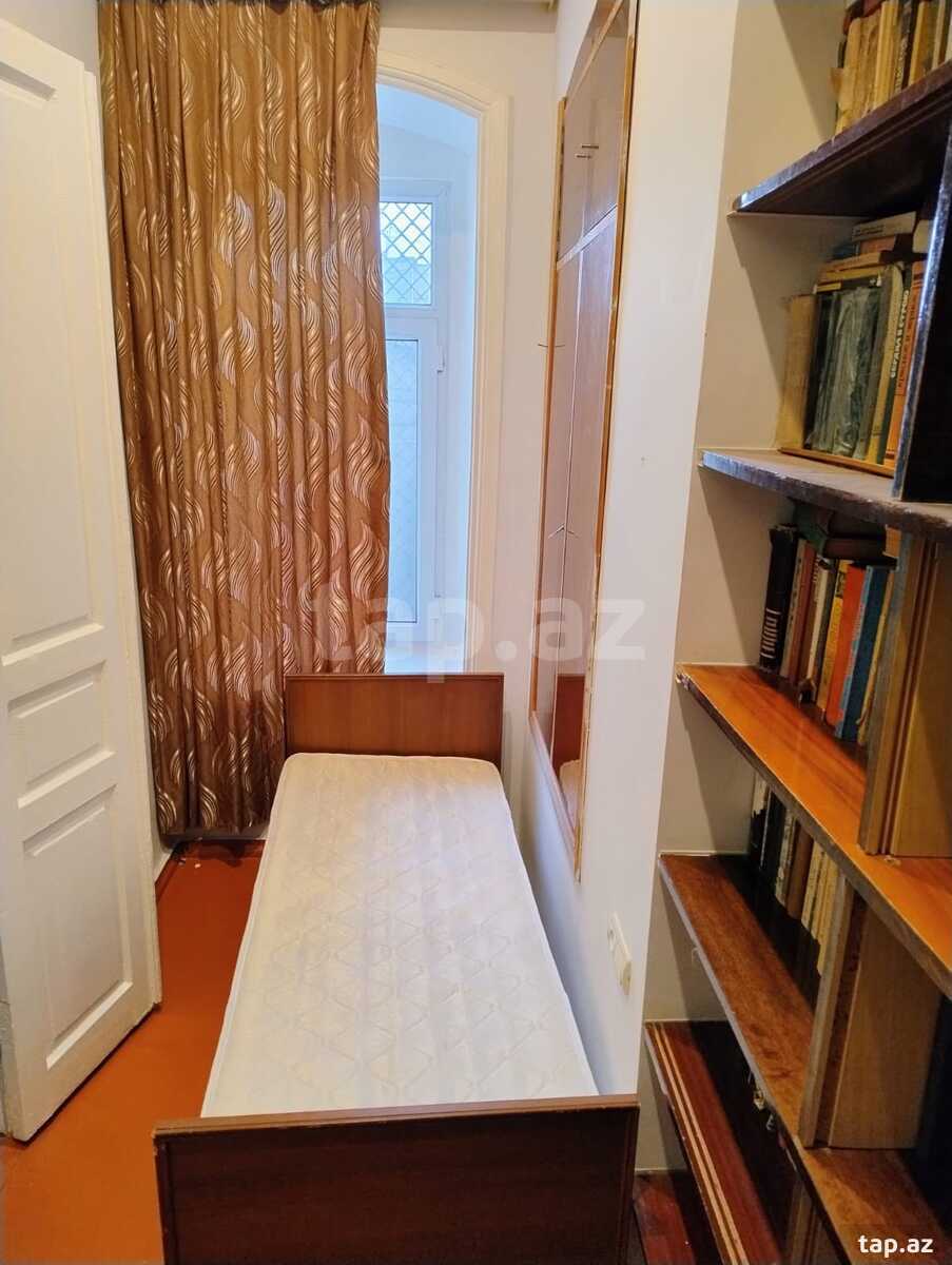 4-otaqlı mənzil kirayə verilir, Nizami m., 80 m²