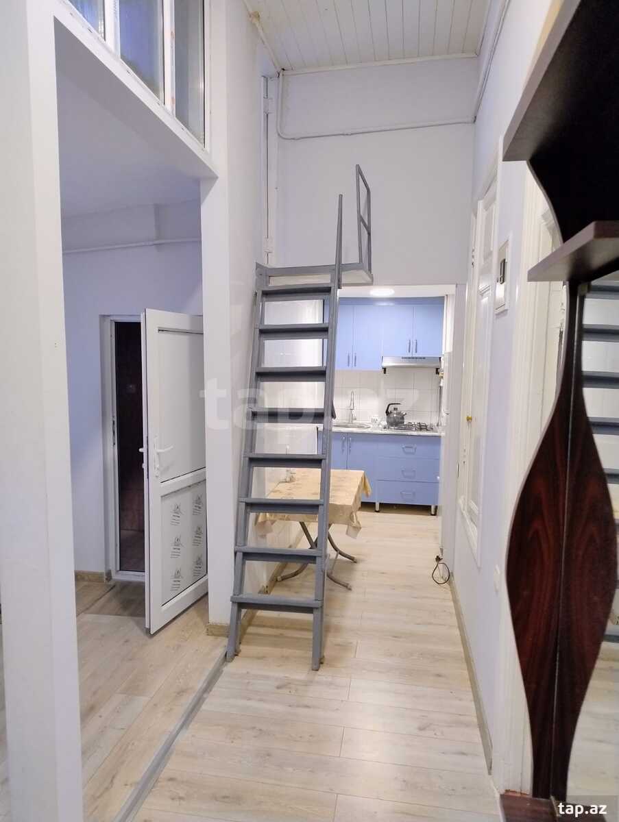 4-otaqlı mənzil kirayə verilir, Nizami m., 80 m²