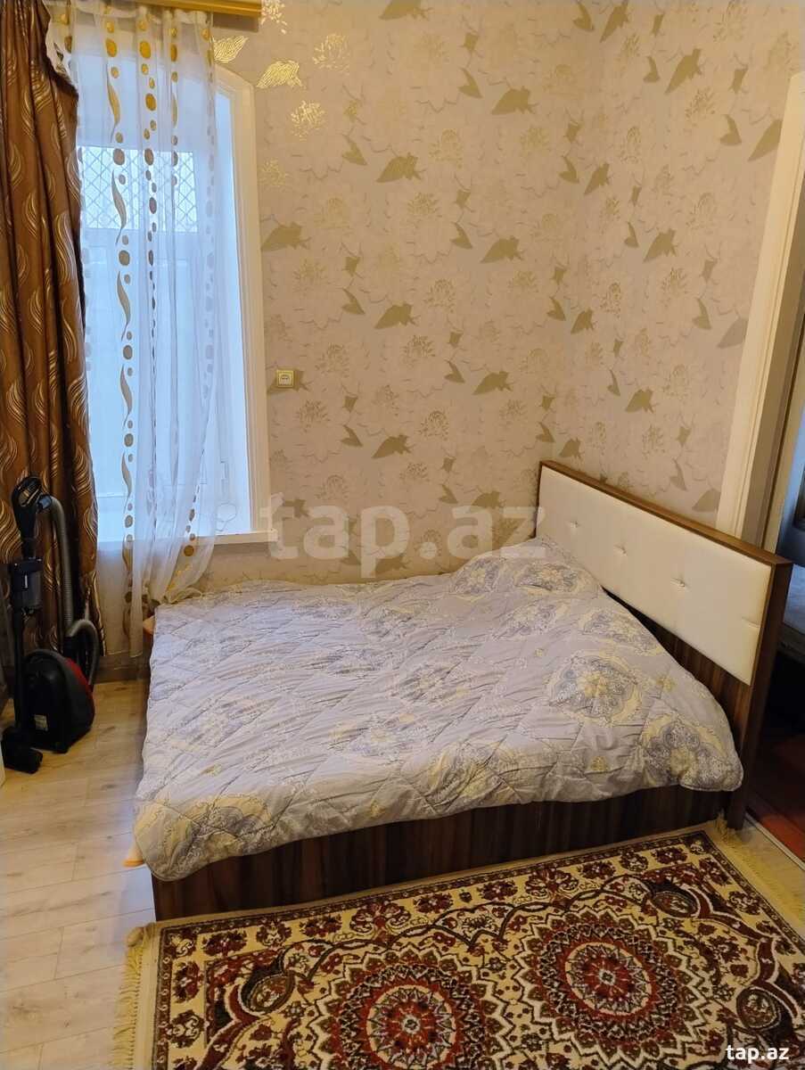 4-otaqlı mənzil kirayə verilir, Nizami m., 80 m²