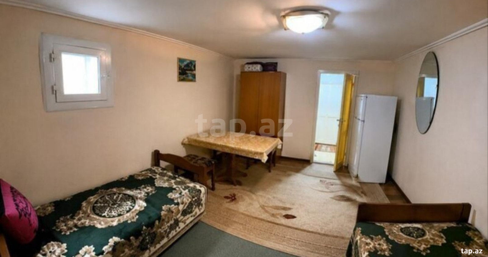 1-otaqlı mənzil kirayə verilir, Balaəmi Dadaşov küç., 25 m²
