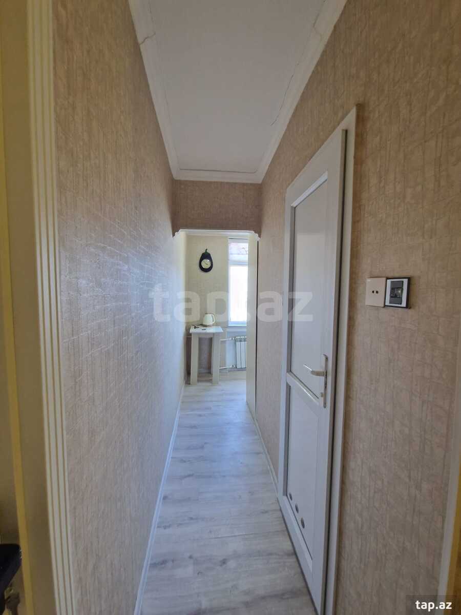 1-otaqlı mənzil, Rüstəm Rüstəmov küç., 35 m²