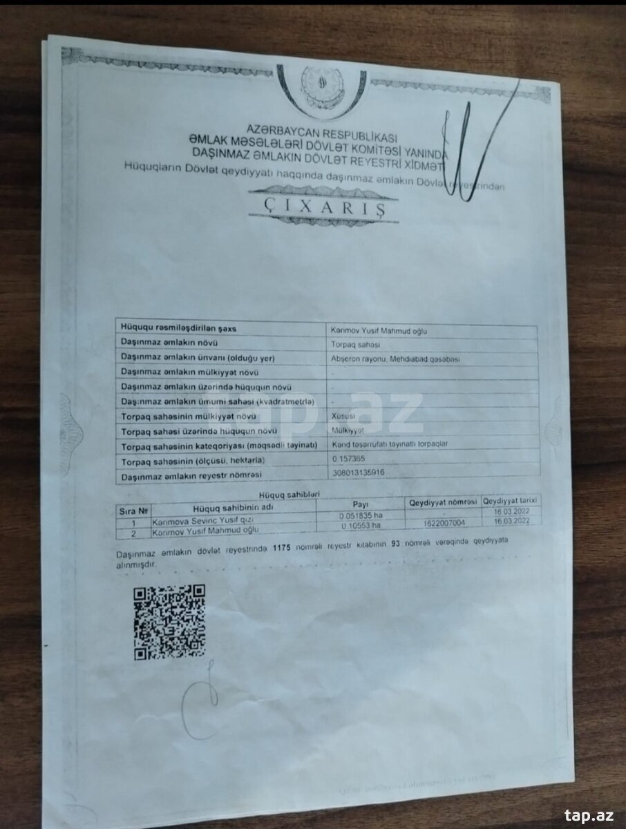 Земельный участок на продажу, Баку