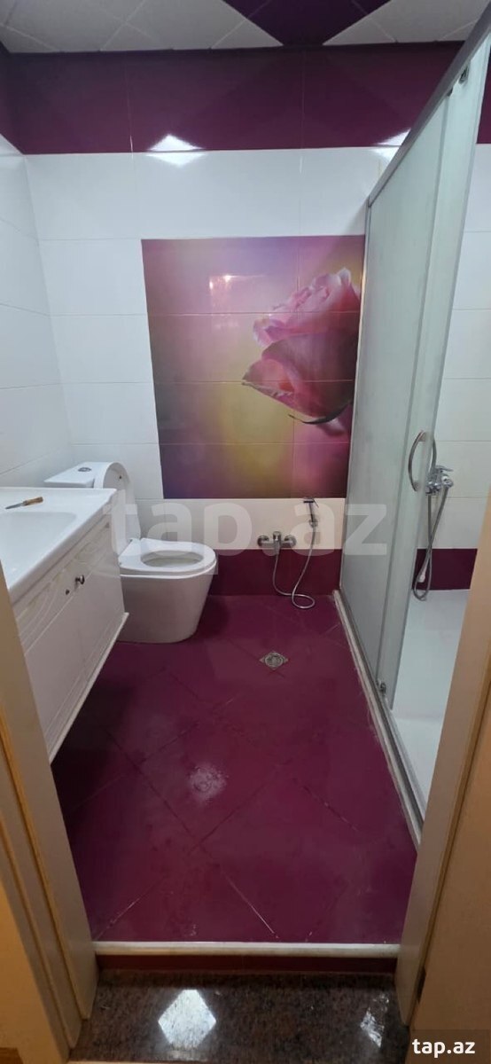 3-otaqlı yeni tikili kirayə verilir, N.Nərimanov m., 136 m²