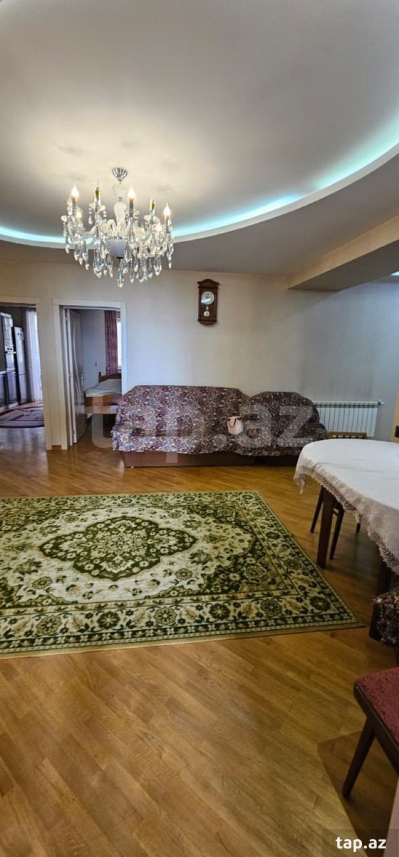 3-otaqlı yeni tikili kirayə verilir, N.Nərimanov m., 136 m²