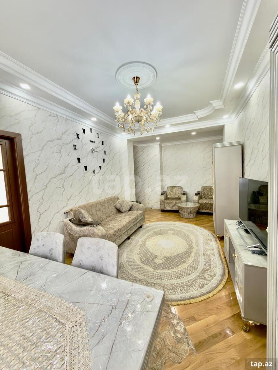 3-otaqlı yeni tikili, Məmmədəli Şərifli küç., 99 m²
